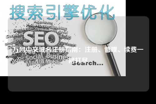 万网中文域名注册指南：注册、管理、续费一网打尽